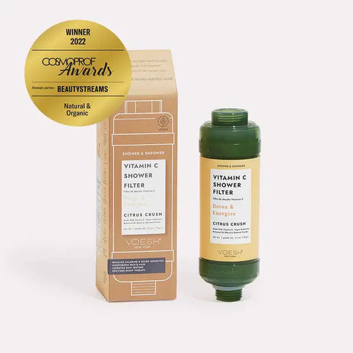 Filtre de douche à la vitamine C Voesh Shower & Empower Citrus Crush