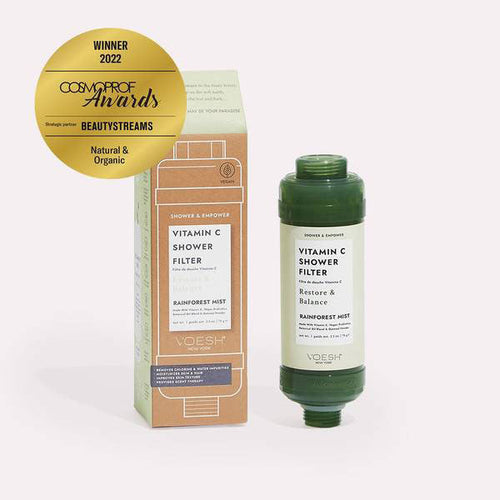 Voesh Filtre de Douche Vitamin C Shower & Empower Forêt Tropicale Mi