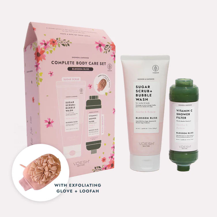 Voesh Shower & Empower Coffret Corps Complet Éclosion Florale