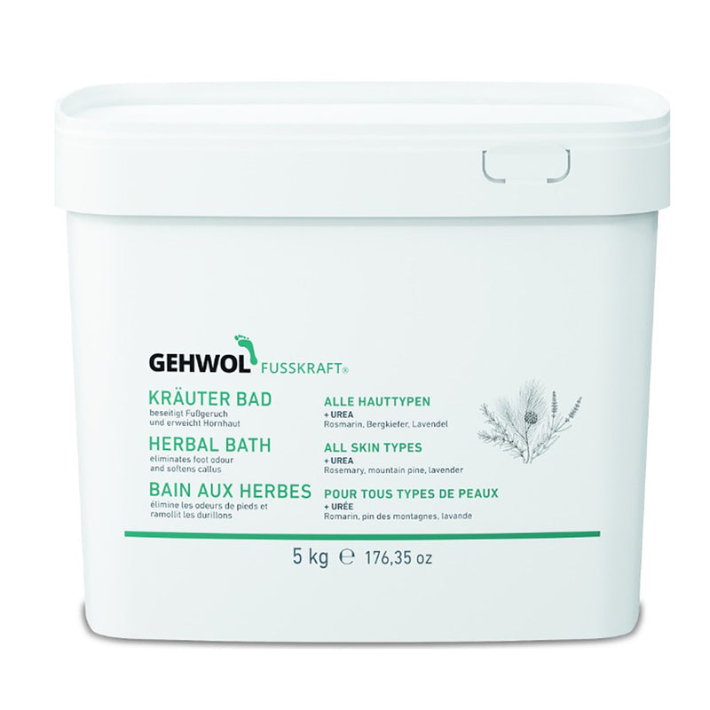 Gehwol Bain de pieds aux herbes et à l'urée 5 kg/176,4 oz. #1011513