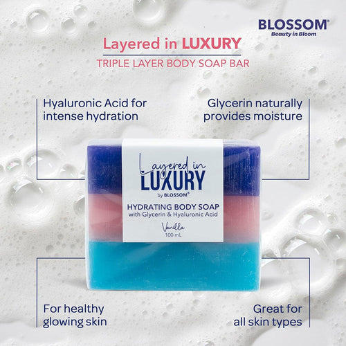 Savon Corps Hydratant Blossom 100ml - Vanille BL-MSB-VAN