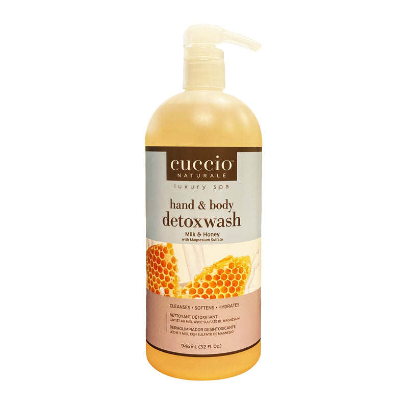Cuccio Nettoyant Détoxifiant Mains et Corps Lait & Miel 946 ml CNSC6727