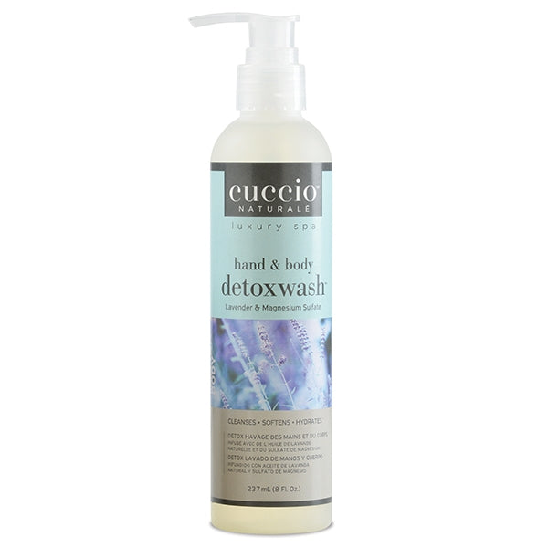 Cuccio H/B Detoxwash Lavande & Sulfate de Magnésium 8oz CNSC6704