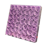 KM Savon Fleur Ongles Lavande (49 Roses/Boîte) 49006