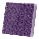Savon Fleur KM Violet (49 Roses/Boîte) 49003