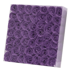 Savon Fleur KM Violet (49 Roses/Boîte) 49003