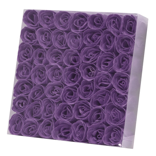 Savon Fleur KM Violet (49 Roses/Boîte) 49003