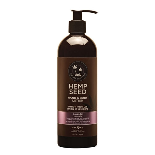 Earthly Body Lotion Mains et Corps Chanvre Lavande 473 ml 00036
