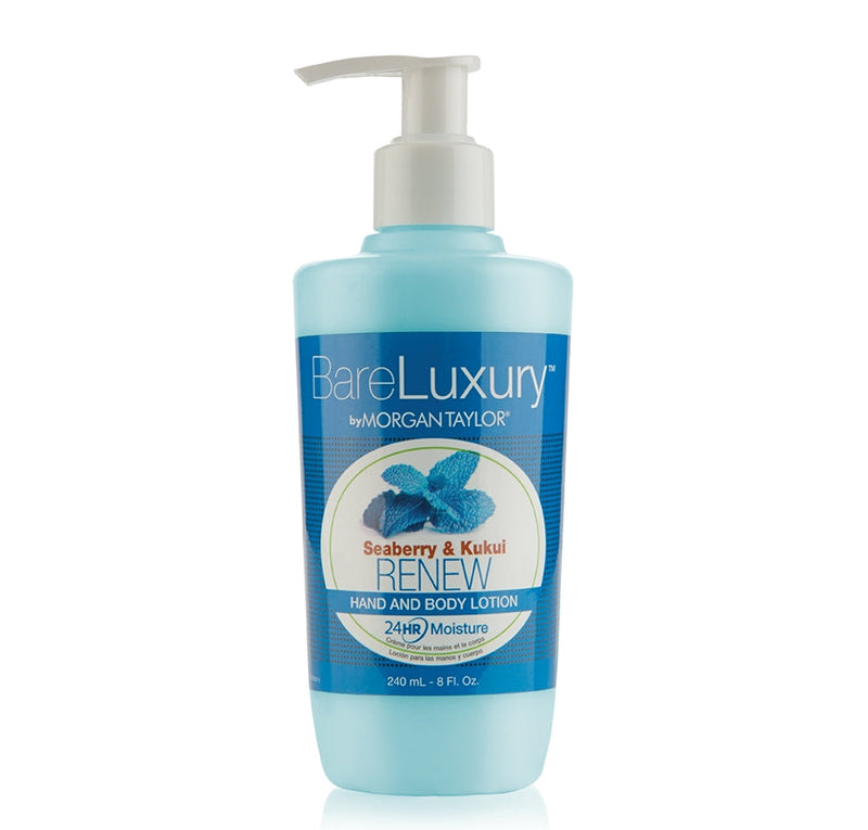 Lotion mains et corps régénérante MT Bareluxury – Baies de mer et Kukui 236 ml