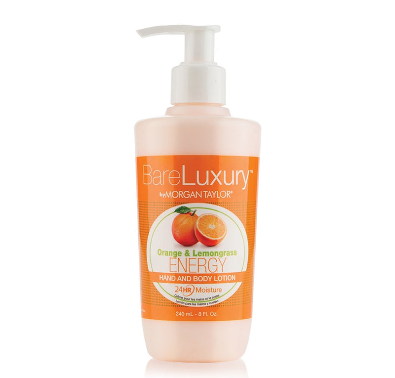 MT Bareluxury Lotion Énergisante Mains et Corps-Orange & Citron 236 ml