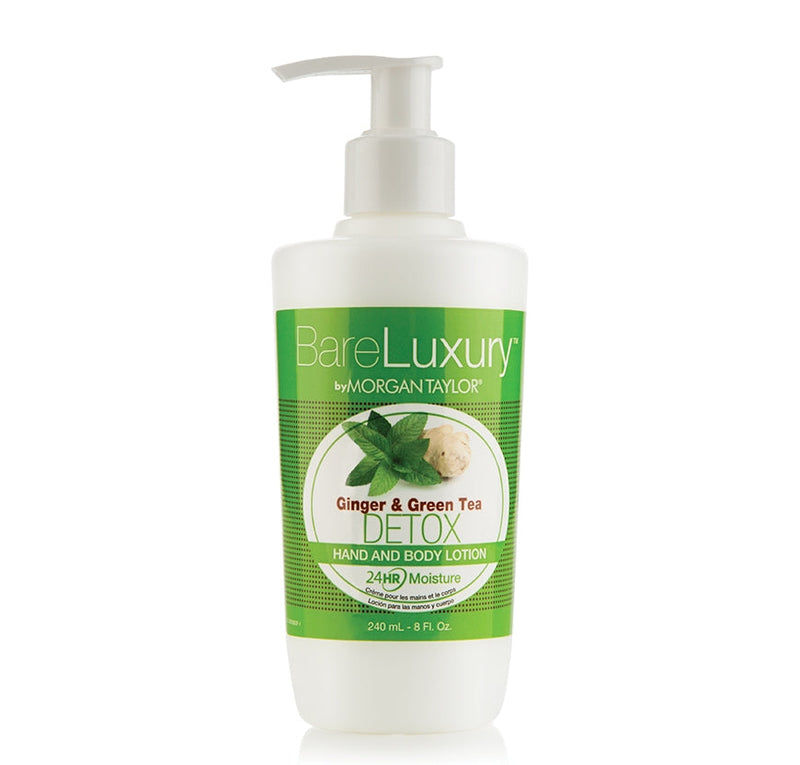 MT Bareluxury Lotion détox pour les mains et le corps - Gingembre et Thé vert 236 ml