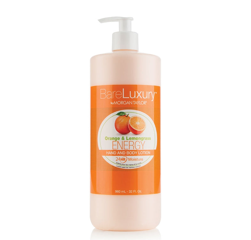MT Bareluxury Lotion mains et corps énergisante - Orange et Le 946 ml