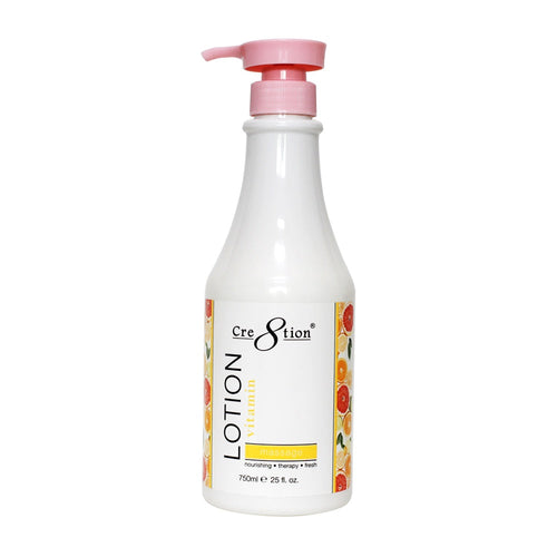 Cre8tion Lotion mains et corps 750 ml Vitamine C 19473