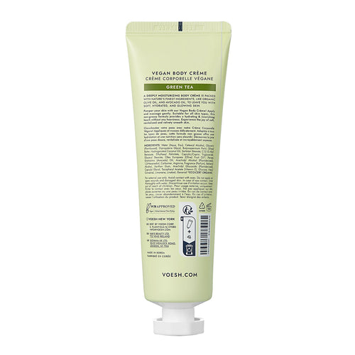 Voesh Vegan Body Crème Thé Vert Souplesse 3 oz VBH103GRT 20479