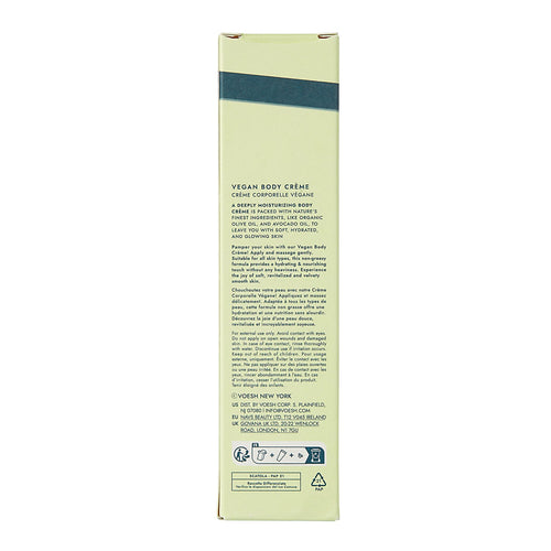 Voesh Vegan Body Crème Thé Vert Souplesse 3 oz VBH103GRT 20479
