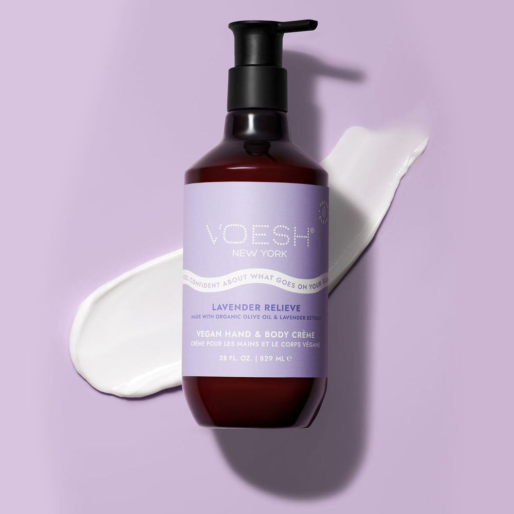 Crème végane mains et corps Voesh - Lavande apaisante 28 oz 23715