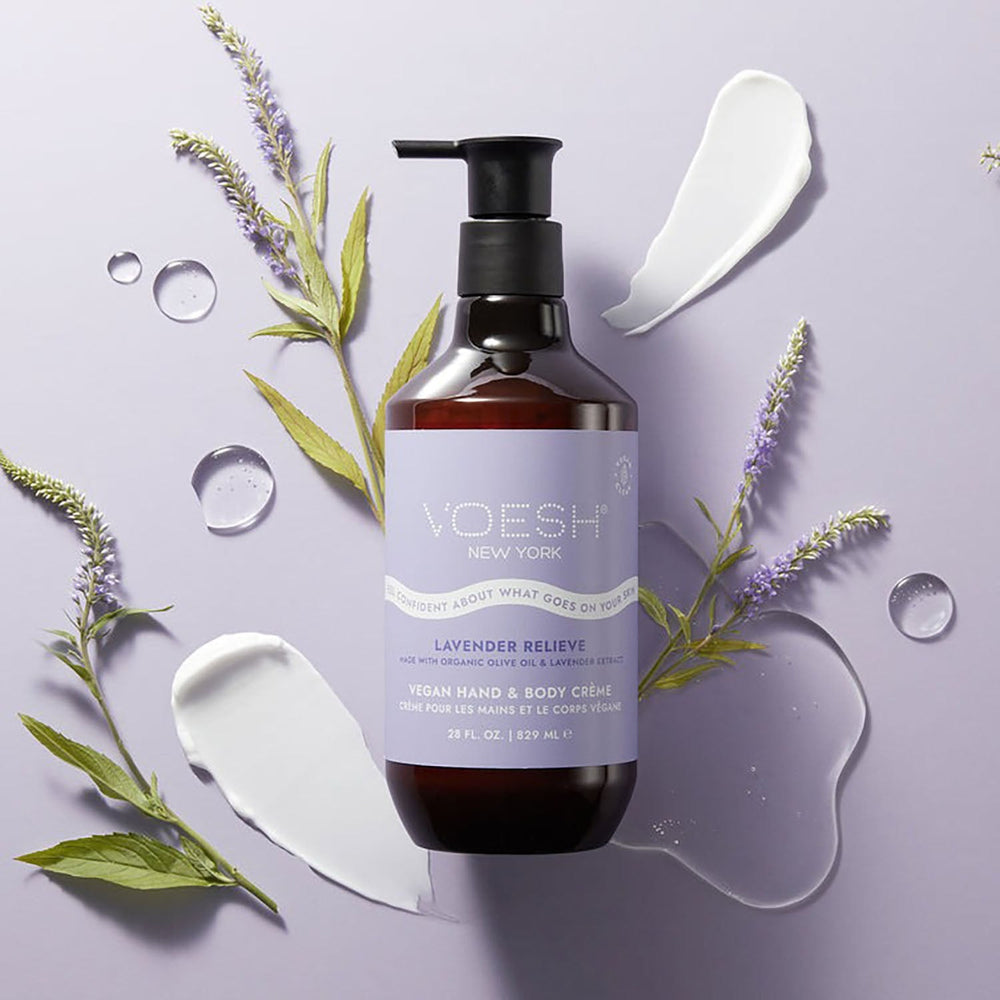 Crème végane mains et corps Voesh - Lavande apaisante 28 oz 23715