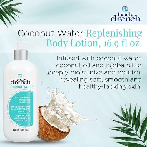 Body Drench Lait Corporel Régénérant à l'Eau de Coco16.9 oz 30714