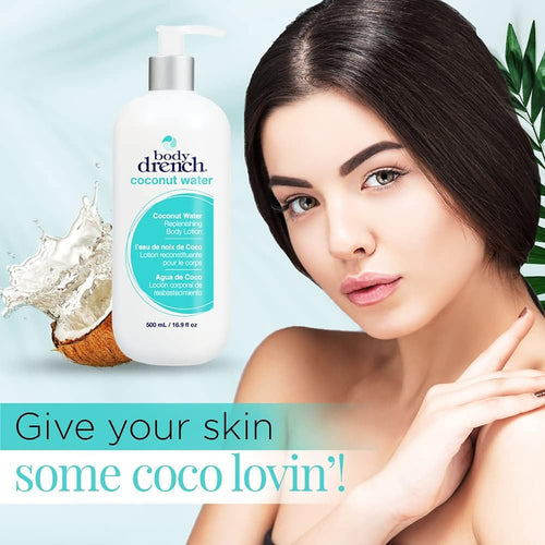 Body Drench Lait Corporel Régénérant à l'Eau de Coco16.9 oz 30714