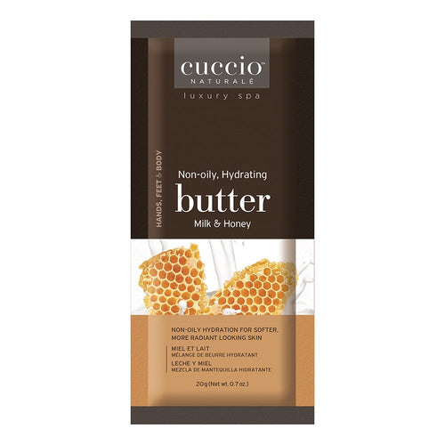Cuccio Beurre Non Gras Lait & Miel Sachet 20g CNST6002