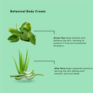 Crème Mains & Corps Botanique BCL SPA 3 oz Thé Vert