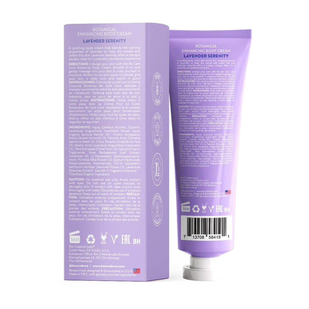 BCL SPA Crème Mains & Corps Botanique 3 oz Lavande Sérénité