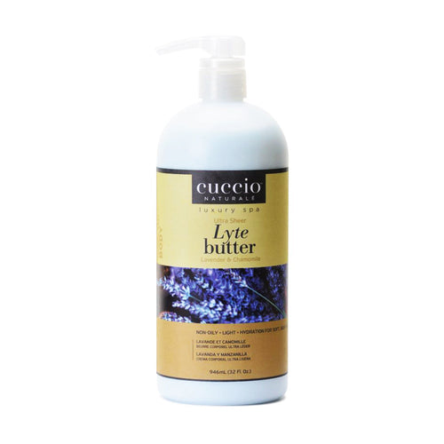 Cuccio Beurre Hydratant Léger Non-Gras 907g Lavande & Camomille 3221-C