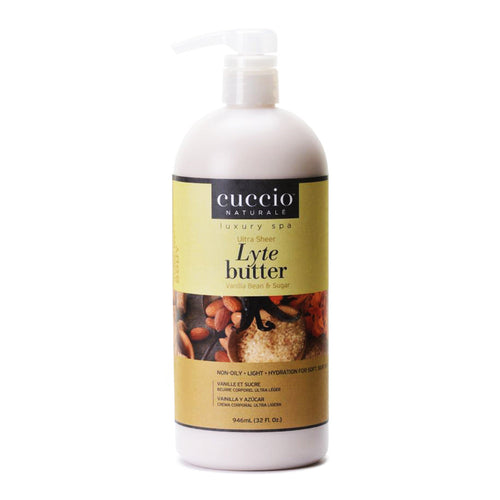 Cuccio Beurre Léger Non Gras 907g Vanille et Sucre 3244-C