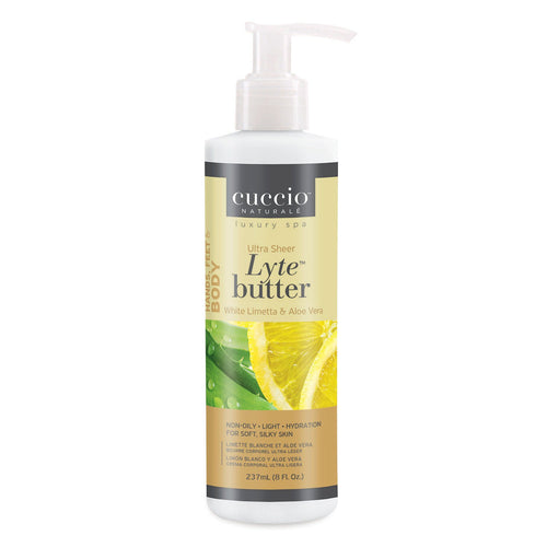 Cuccio Beurre Lyte 236 ml - Limette Blanche & Aloès 3280/CNSC2025