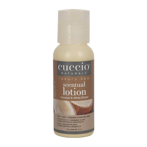 Cuccio Lait Corporel Parfum Coco & Gingembre Blanc 2 fl oz 3294