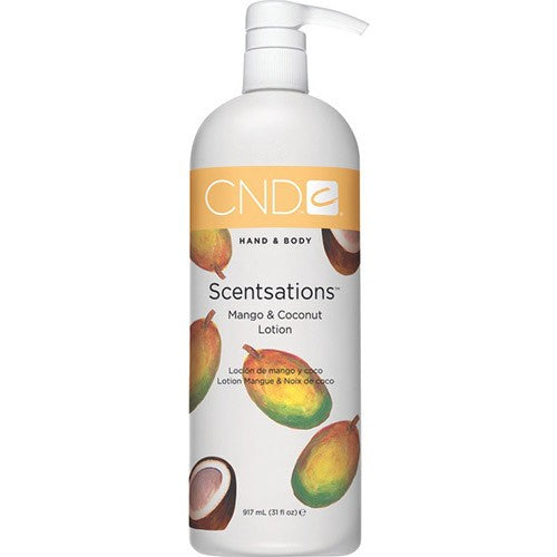 CND Scentsations Lait de massage mangue et noix de coco 33 fl oz 14337