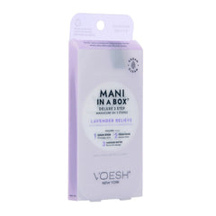 Voesh Mani In A Box Sans Eau 3 Étapes Lavande Relaxante 127LVR