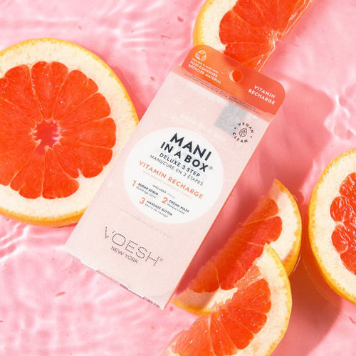 Voesh Mani In A Box Waterless 3 Étapes Recharge Vitamine 127PGF