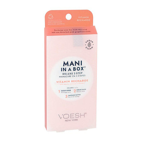 Voesh Mani In A Box Waterless 3 Étapes Recharge Vitamine 127PGF