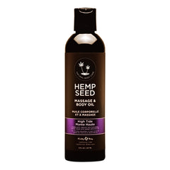 Hemp Seed Massage & Body Oil 8 oz - High Tide MAS053/00318