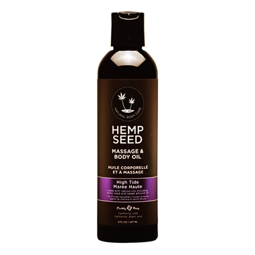 Hemp Seed Massage & Body Oil 8 oz - High Tide MAS053/00318