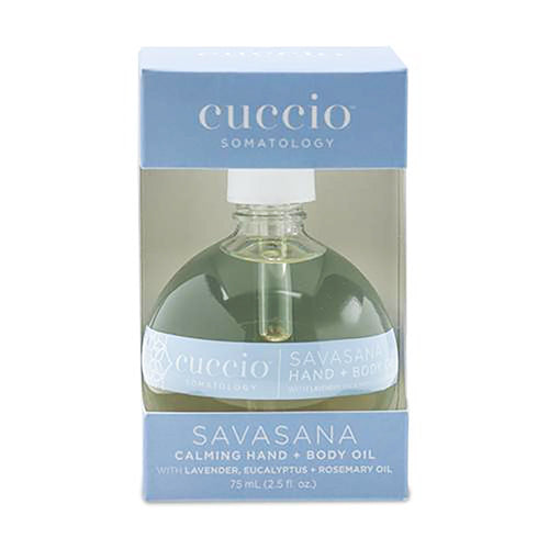 Huile calmante mains et corps Savasana Cuccio Somatology 14035