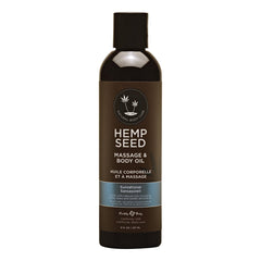 Hemp Seed Massage & Body Oil 8 oz - Sunsational MAS046/29056