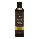 Huile de massage et corporelle aux graines de chanvre 8 oz - Journées à la plage MAS045/29075