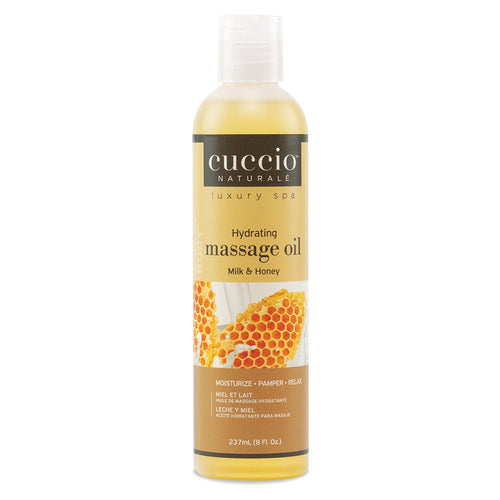 Huile de Massage Cuccio 8 oz - Lait et Miel CNSC4506