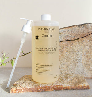 Huile pré et post-épilation Cirepil parfumée au jasmin 1L 00015