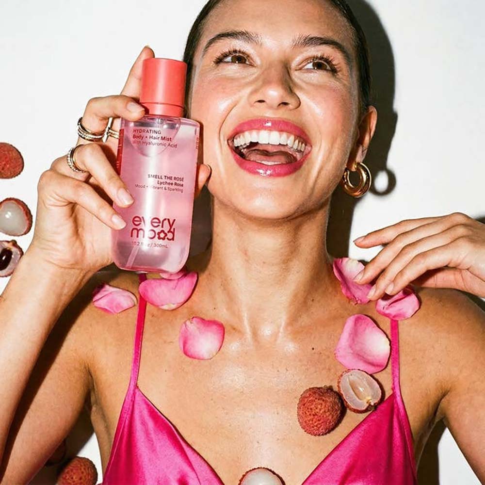 Everymood Brume corps et cheveux hydratante Sentez la rose 96025