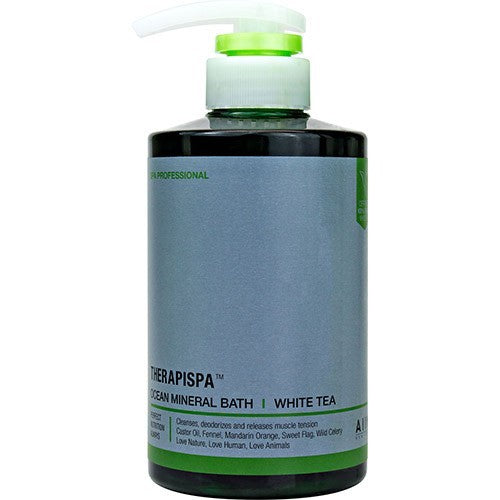 AIIN Therapispa Bain aux Minéraux Marins – Thé Blanc 473 ml
