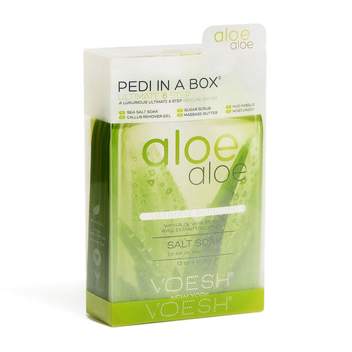 Voesh Pedi In A Box 6 étapes - Aloès Aloès VPC607ALO 00620