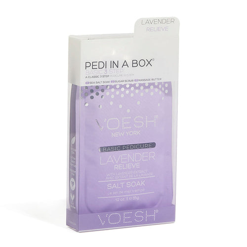 Voesh Pedi In A Box Basic 3 Step Lavender Relieve VPC118LVR