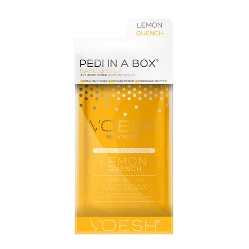 Voesh Pedi In A Box Basic 3 étapes Citron Quench VPC118LMN