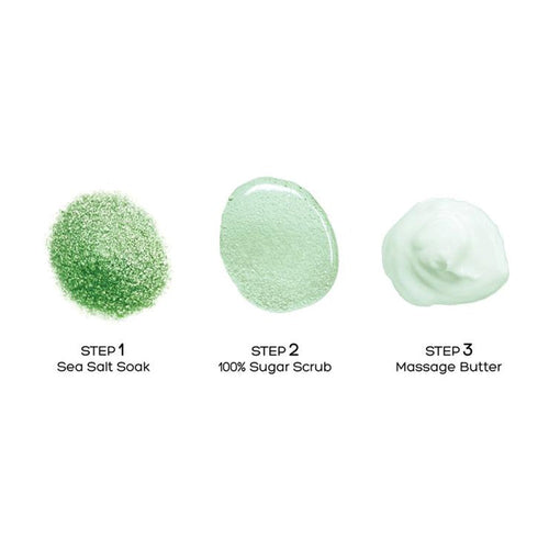 Voesh Pedi In A Box Basic 3 Step Green Tea Detox VPC118GRT