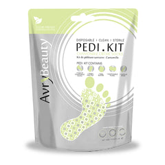 Kit pédicure AvryBeauty avec chaussettes crème à la camomille AK005CHML-P00737