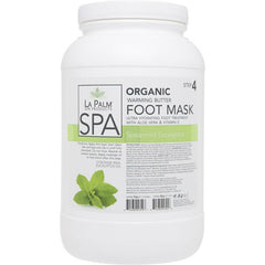 La Palm Warming Butter Foot Mask 1G - Spearmint
