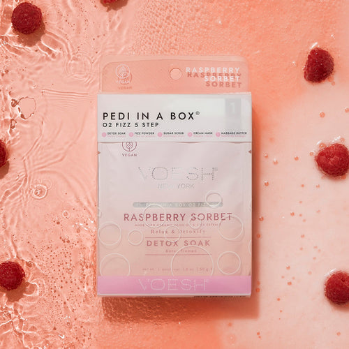 Voesh Pedi In A Box O2 Fizz 5 Step RaspberrySorbet VPC508RBS